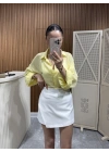 Şort Etek Beyaz