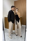 Tensel Joger Bej Pantolon