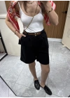 Zra Şehir Boy Şort Siyah