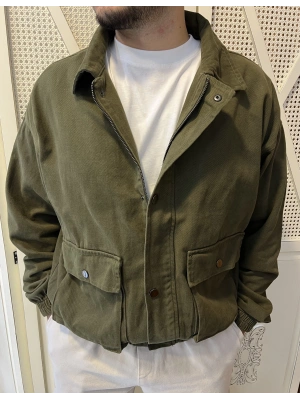 Kanvas Haki Ceket