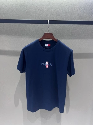 Marka Model Unısex Basic Tshirt Lacivert