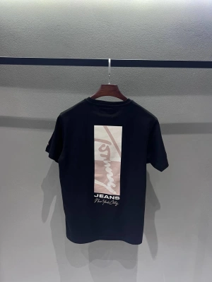 Marka Model Unısex Basic Tshirt Siyah