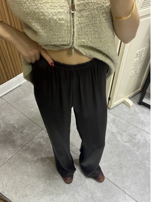 Acı Kahve Saten Pantolon