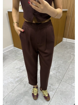 Havuç Kahve Pantolon