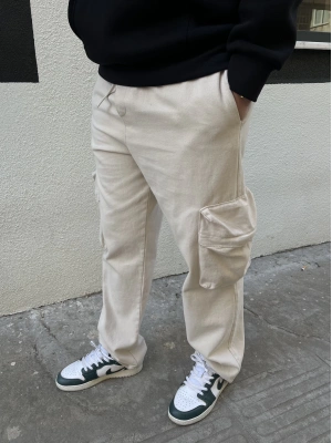 Kargo Pantolon Bej