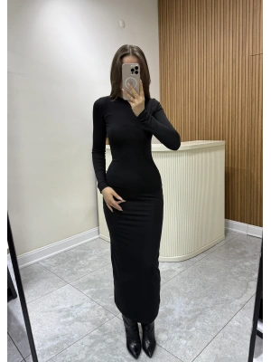 Marka Model Basic Elbise Siyah