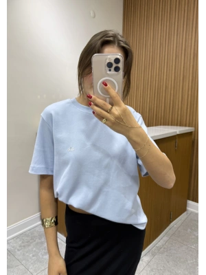 Marka Model Mavi T-shirt