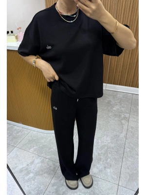 Marka Model Siyah Eşofman Takımı