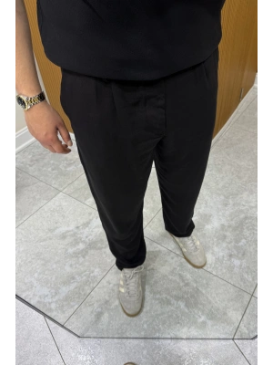 Tensel Joger Siyah Pantolon