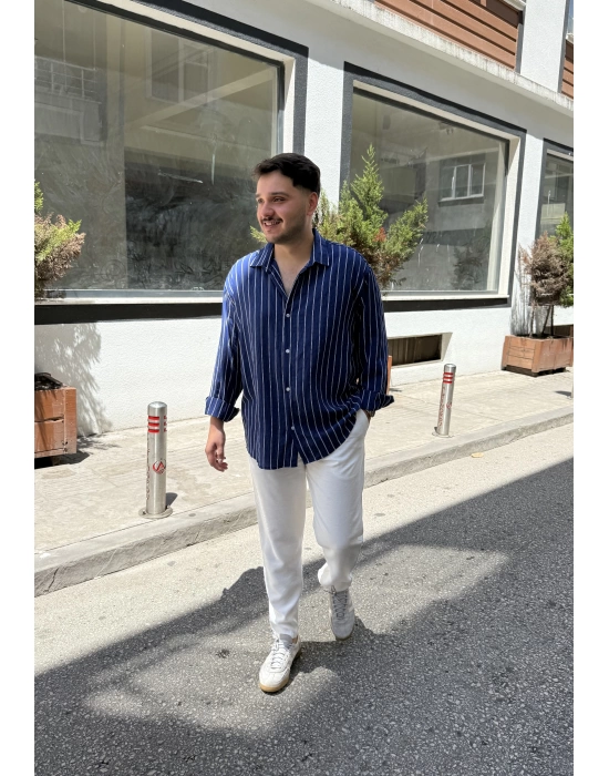 Tensel Joger Beyaz Pantolon