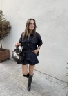 Denim Şortlu Takım