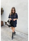 Denim Şortlu Takım