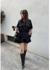 Denim Şortlu Takım