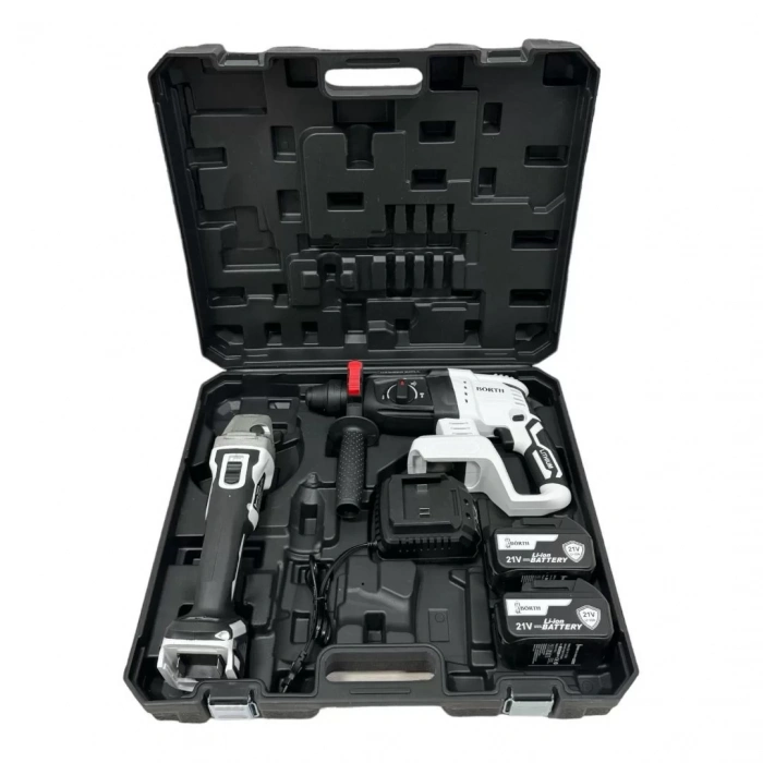 Börth 2-Li Set Akülü Hilti & Taşlama (2 x 3Ah 21V)