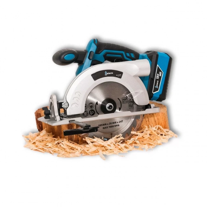 Börth CS-L0418 Akülü Daire Testere (2x4Ah)