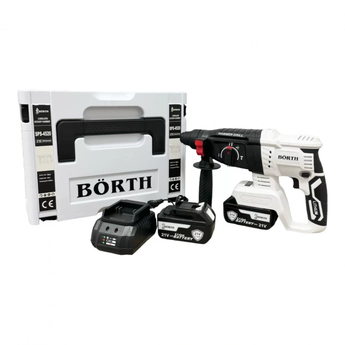 Börth SPS-4520 Akülü Kırıcı Delici Hilti 2X3AH