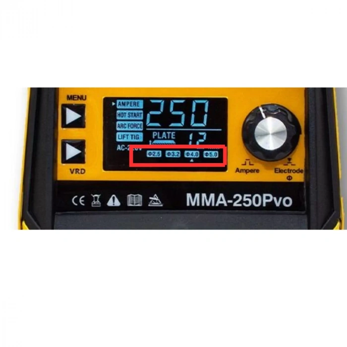 BÖRTHPRO PROFESSİONAL250Amper İnverter Kaynak Makinesi ZIA28