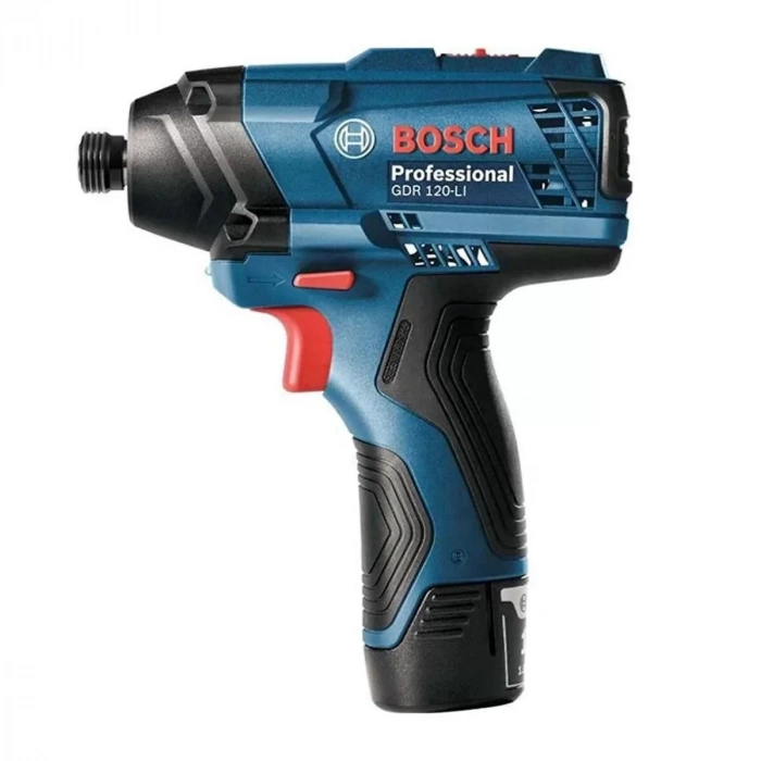 Bosch Akülü matkap/vidalama makinesi GSR 120-Li + Akülü darbeli somun sıkma makinesi GDR 120-Li