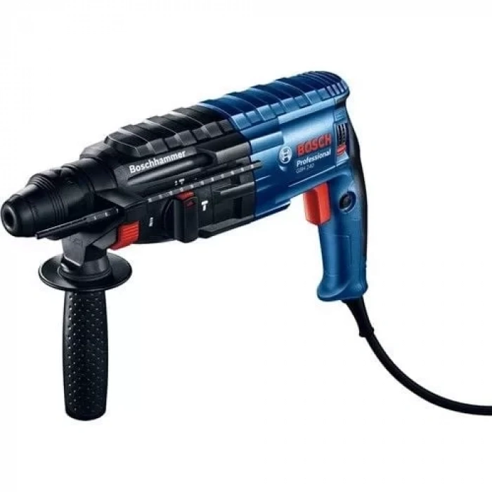 Bosch Gbh 240 + Gws 750 S + Gsr 180-LI Akülü Vidalama 2 x 18V 2 Ah
