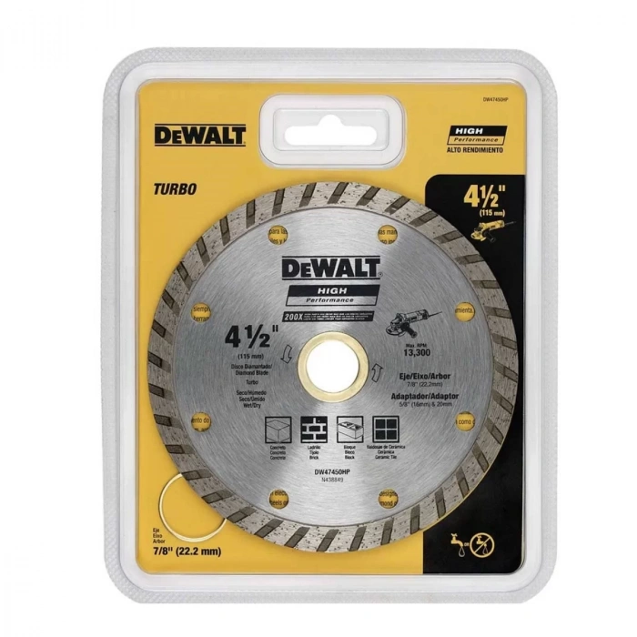 Dewalt DW47450HP Turbo Elmas Disk 115 mm