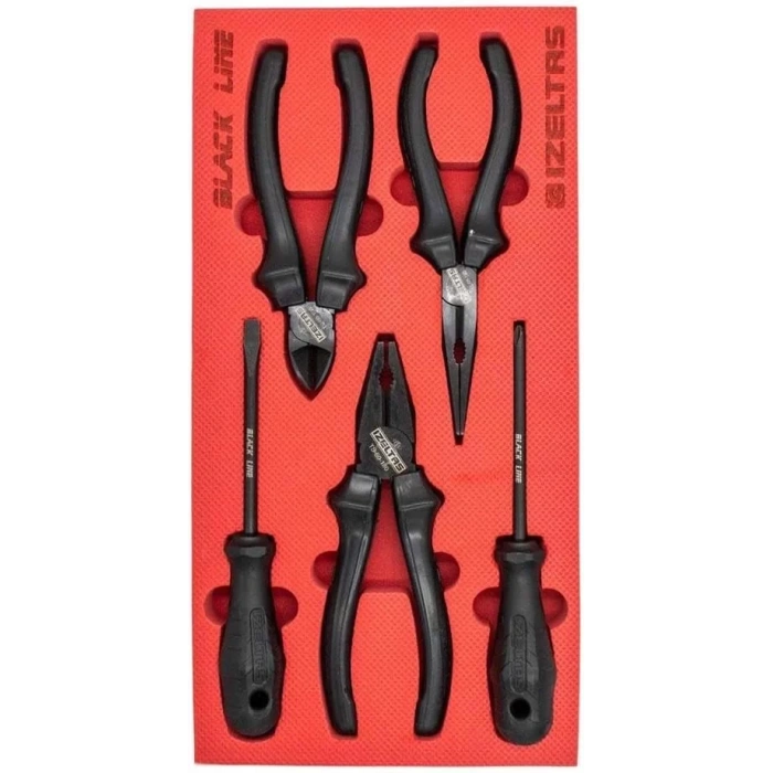 İzeltaş 13000005133 Black Line 5 Parça Set