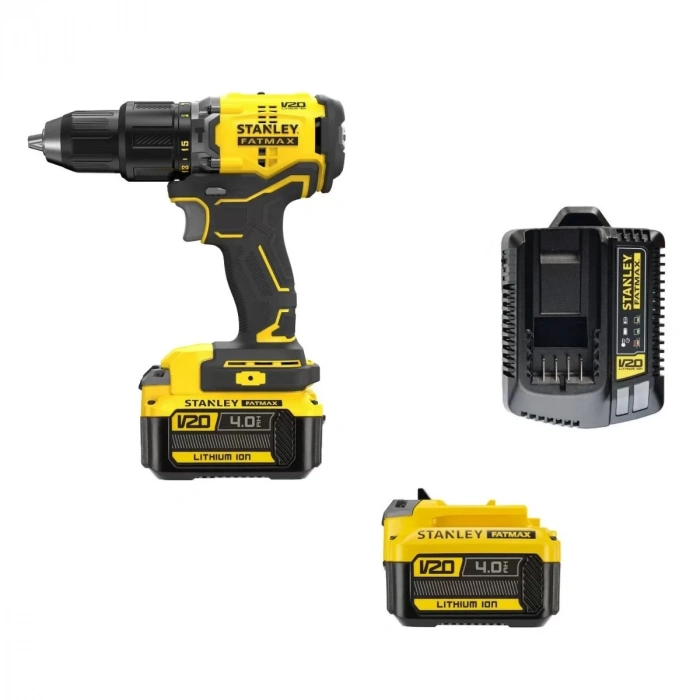 Stanley Fatmax SBD715B 18V 4.0 Ah Çift Akülü DarbeliVidalama