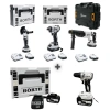 Börth Akülü 4-Lü Set Hilti &Taşlama&Torklu Vidalama&Vidalama