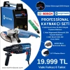 Professional Kaynakçı Seti Bosch Gws 22-230 P Büyük Taşlama Makinesi & Magmaweld Monostick 200i Taşınabilir Elektrod Kaynak Makinesi & Bosch GBH 240 Profesyonel Kırıcı Delici Matkap 790 Watt & Askaynak Elektrod