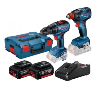 Bosch GDX 18V-200 + GSR 18V-50+ 2 x GBA 18V 4.0Ah + GAL 18V-40 L-Boxx
