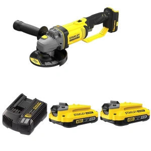 Stanley SFMCG400B 18V Fatmax V20 Avuç Taşlama 125MM 2x2Ah