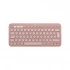 Logitech Pebble Keys 2 K380s Multi-Device Bluetooth Klavye - Pudra Pembe