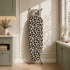 Pionny Keçeli Ütü Masası Kılıfı - 55x140 cm - Leopar