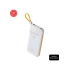 Rosstech RS-500 20.000MAH 22.5W Pd Powerbank Dijital Ekranlı 6 Portlu Dahili Çift Kablolu Beyaz