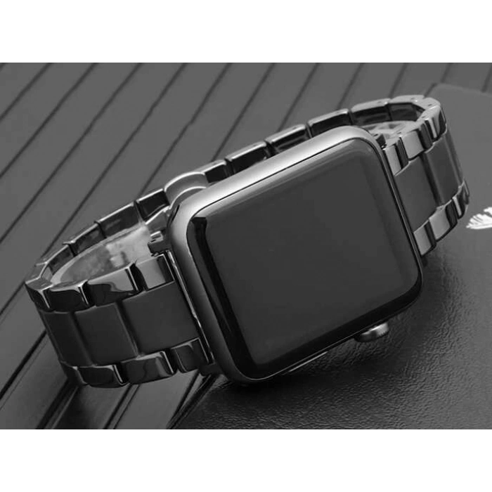 ​​​Apple Watch 40mm Mat Seramik Metal Kordon