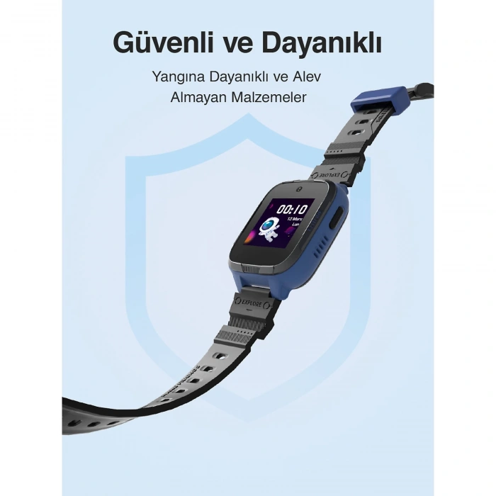 360+ Botslab E3 Akıllı Çocuk Saati Mavi