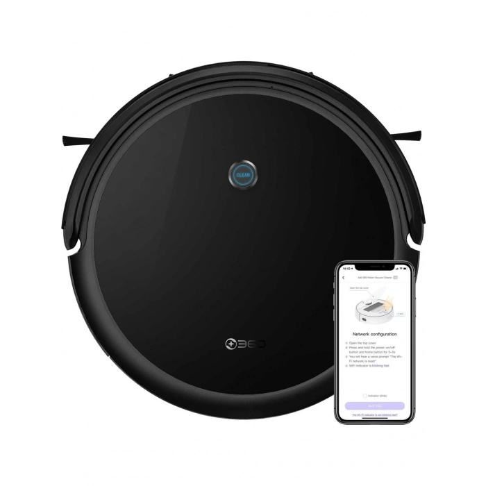 360 C50 Vacuum Mop Cleaner Akıllı Robot Süpürge