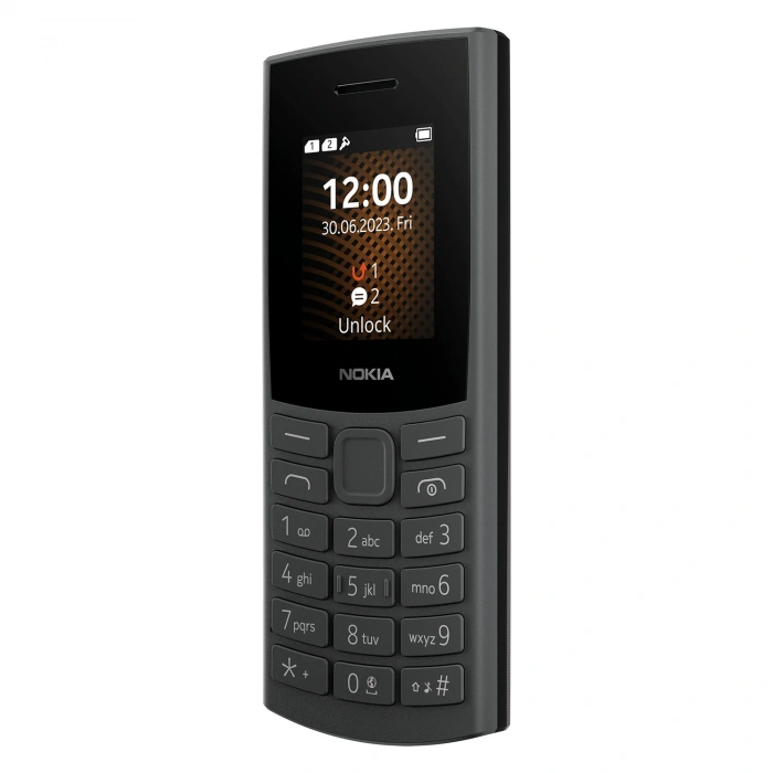 Nokia N105 Terra TA-1551 DS-4G Tuşlu Cep Telefonu - Siyah