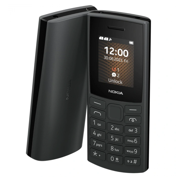 Nokia N105 Terra TA-1551 DS-4G Tuşlu Cep Telefonu - Siyah