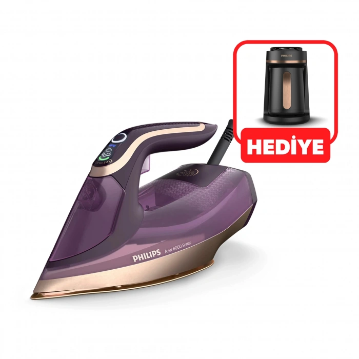 Philips BXA0069/00 DST8040/30 Buharlı Ütü + HDA150/60 Türk Kahve Makinesi Set