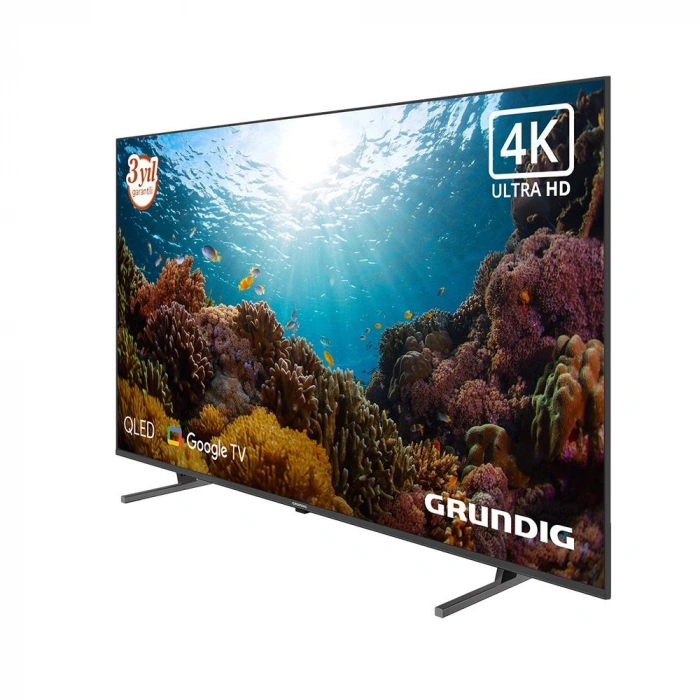 Grundig 43GJQ 9200 A 43 inç 109 Ekran Uydu Alıcılı Google Smart Dolby Atmos 4K UltraHD QLED TV
