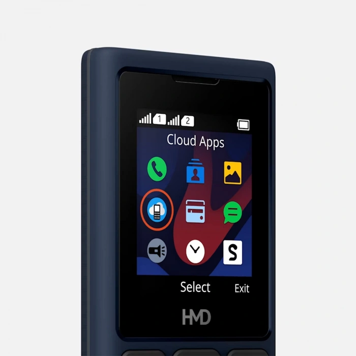 HMD 101 - 4G Çift SIM Tuşlu Cep Telefonu - Koyu Mavi