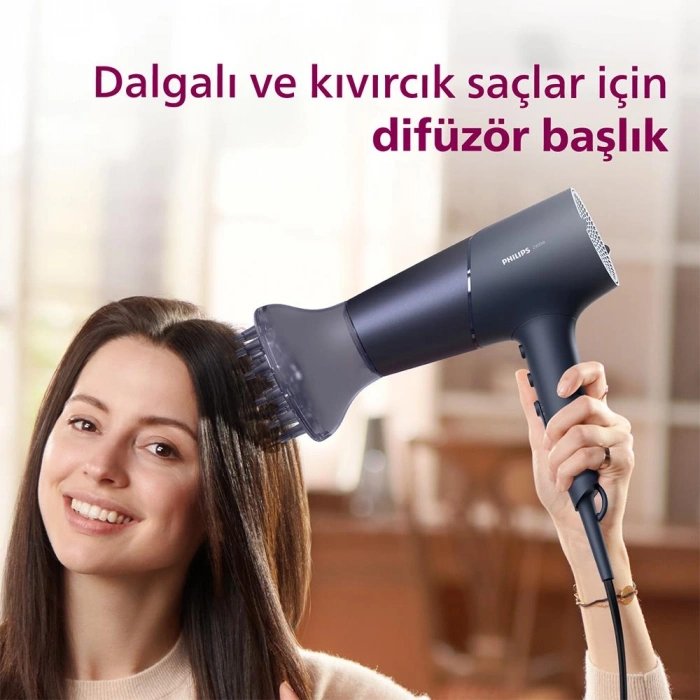 Philips BHD510/00 5000 Serisi Difüzörlü Saç Kurutma Makinesi (2300 Watt)