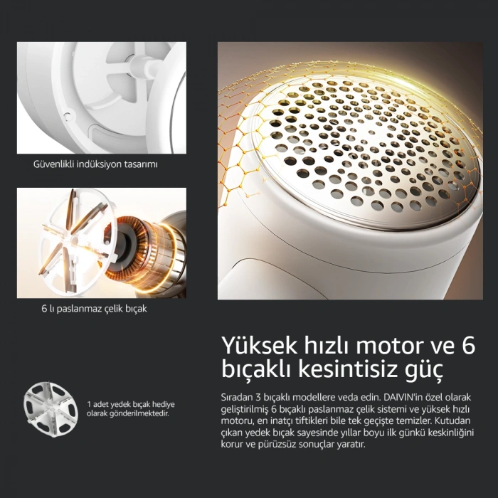 Daivin Lintlift Tüy Toplama Makinesi