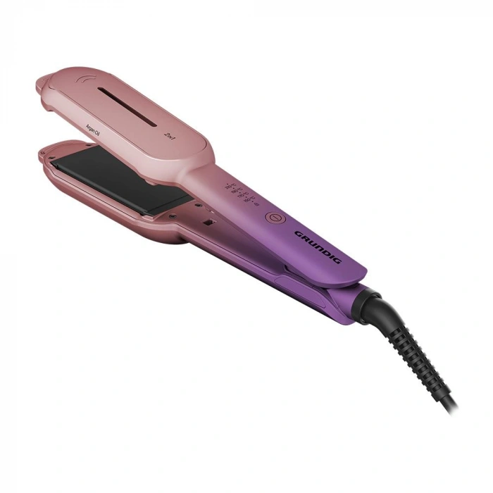 Grundig HS 8331 BotanicaPro 2in1 Saç Şekillendirici Pembe Mor