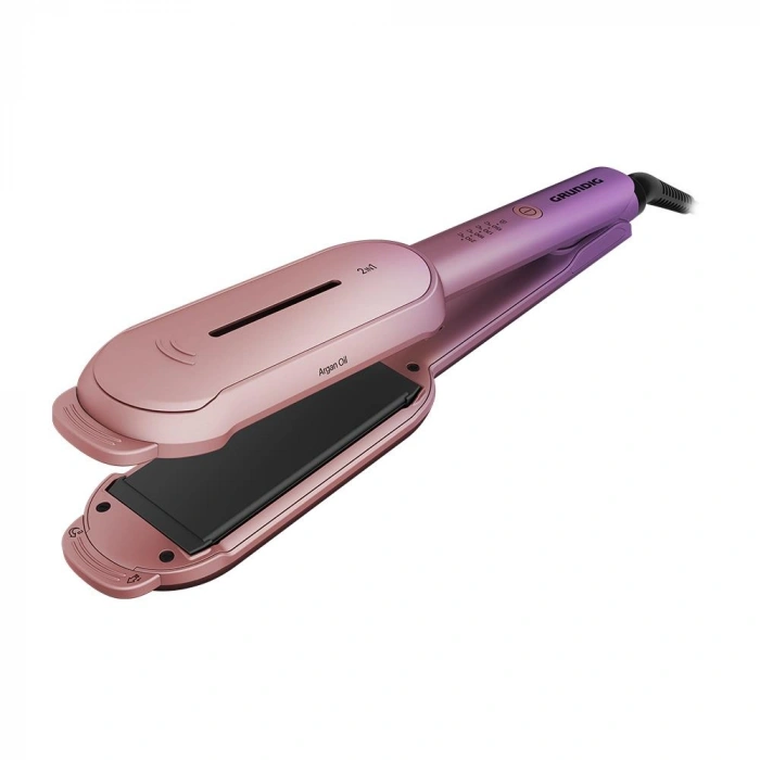 Grundig HS 8331 BotanicaPro 2in1 Saç Şekillendirici Pembe Mor