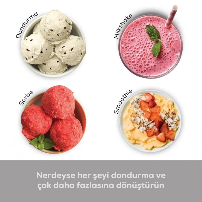 Ninja Creami NC300EU Dondurma Makinesi Gümüş