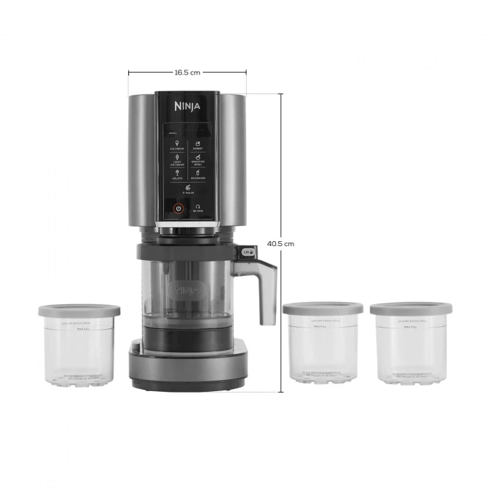 Ninja Creami NC300EU Dondurma Makinesi Gümüş