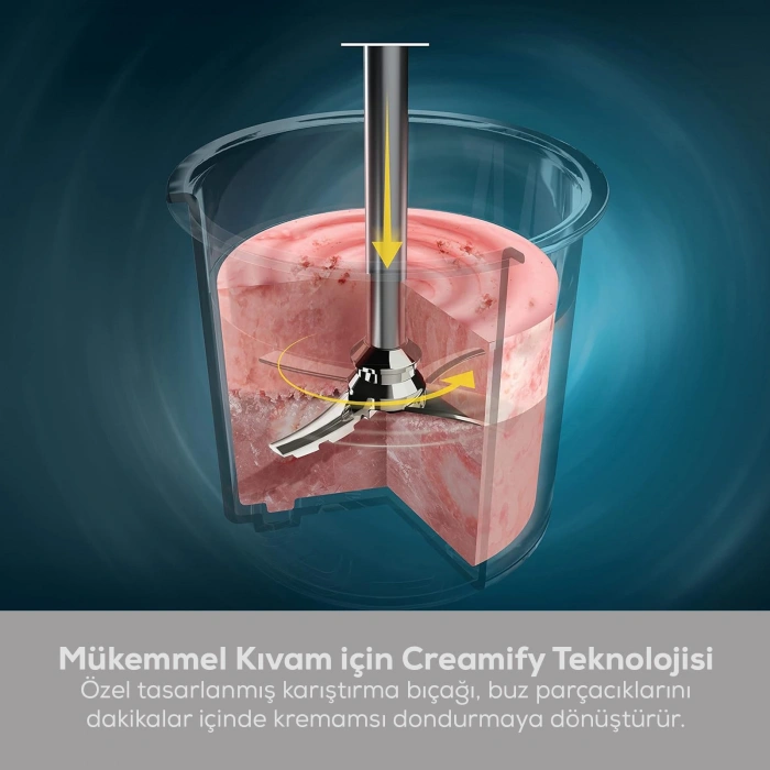 Ninja Creami NC300EU Dondurma Makinesi Gümüş