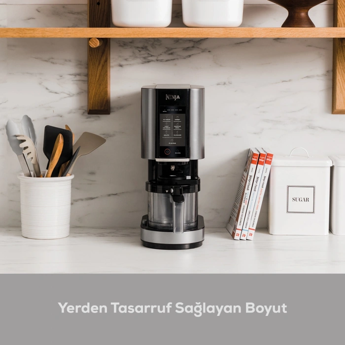 Ninja Creami NC300EU Dondurma Makinesi Gümüş