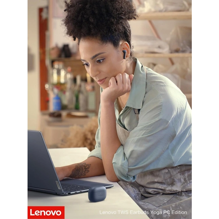 Lenovo Tws Yoga Pc Edition Kulaklık - Kozmik Mavi